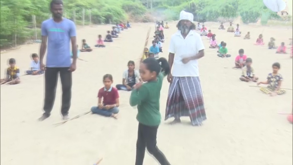 70-year-old Ganapathy Murugesan trains 200 children free of cost in the ancient martial art Silambam