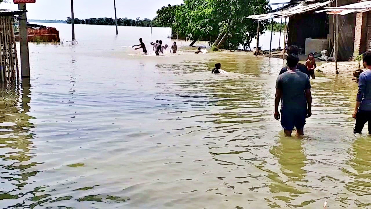 Flood in motihari