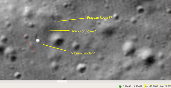 Rover Pragyaan is still in intact claims Chennai space enthusiast