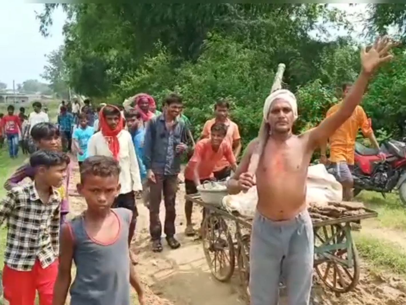 Farmers waiting for rain in balaghat