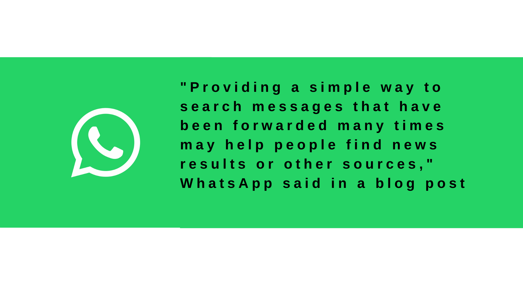 whatsapp search the web, whatsapp search the web feature