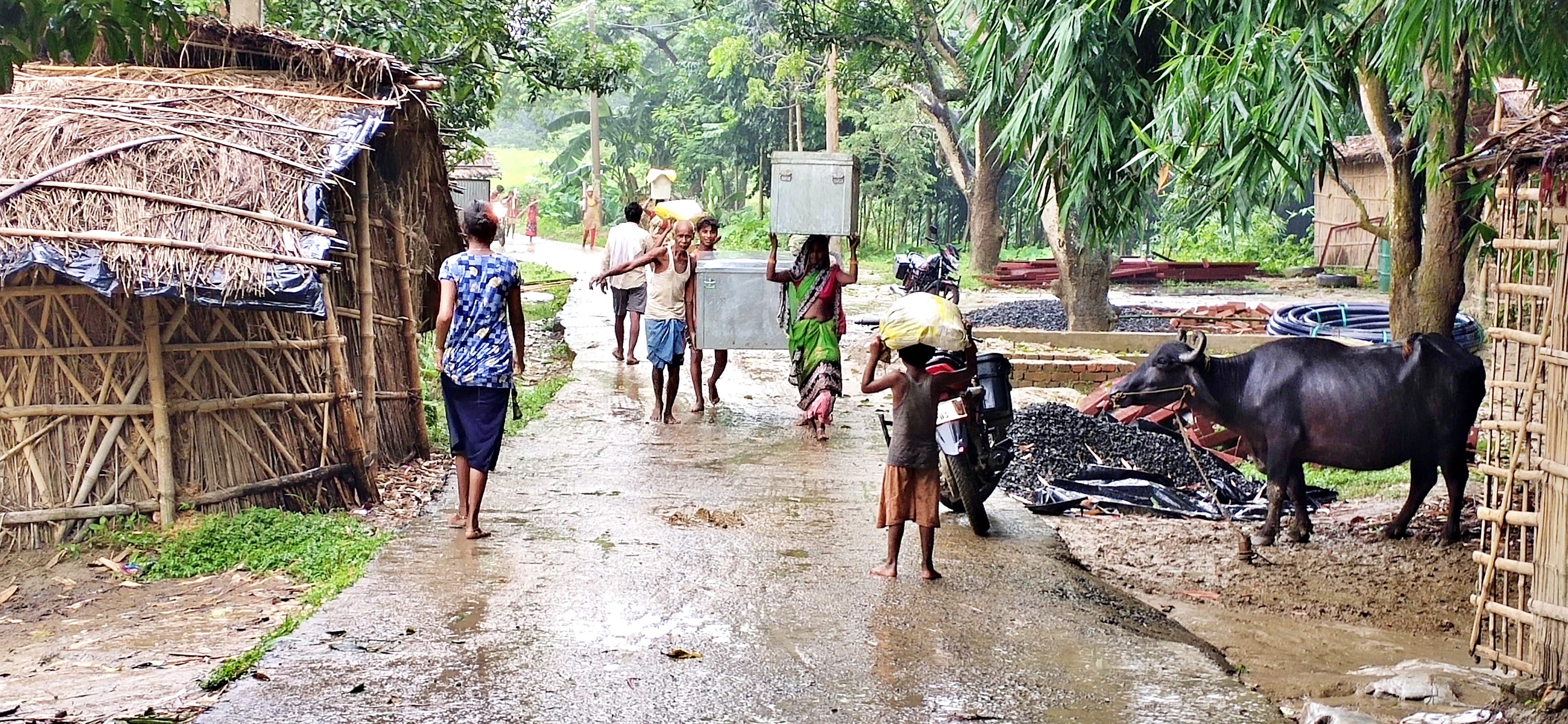 Kareh river in samastipur