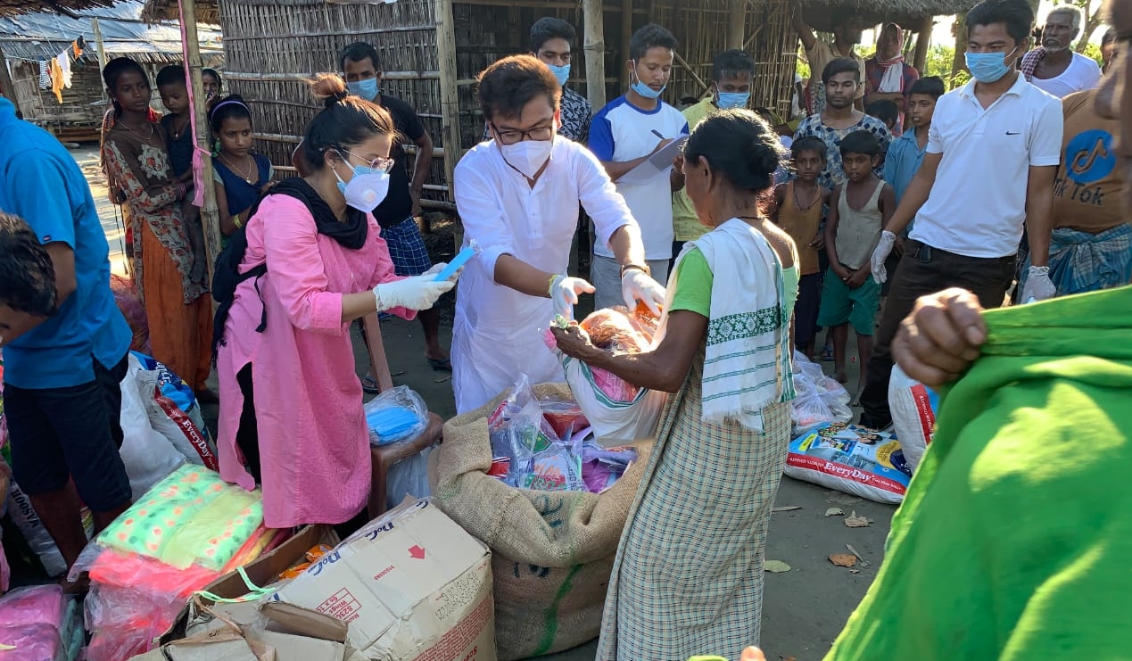 FLOOD RELIEF DISTRIBUTION BY NORD STERN ORGANIZATION