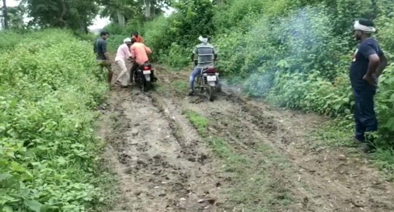 Villagers take the patient to bed