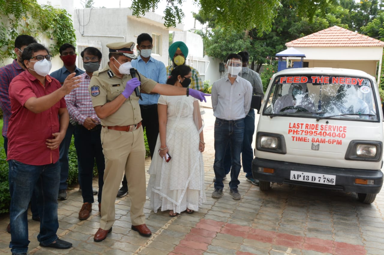 rachakonda cp mahesh bhaghavath started last ride services