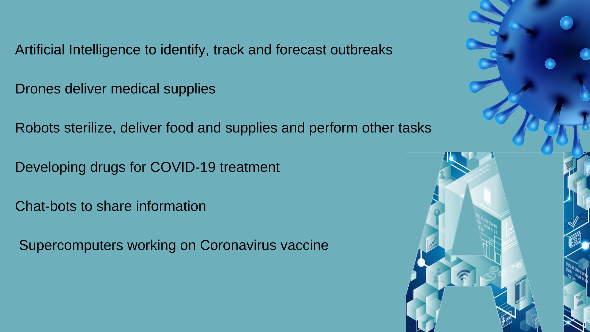 how Ai helps in combating coronavirus,Col.Inderjeet Singh