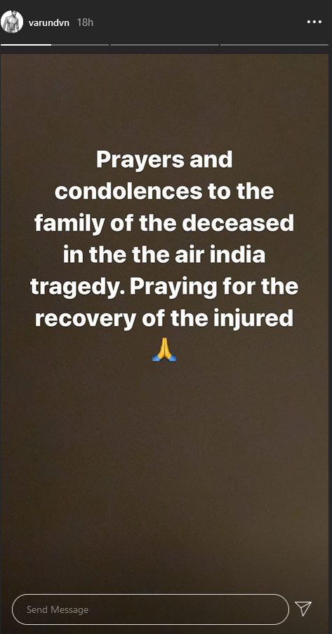 bollywood celebs reaction on kerala air india flight accident