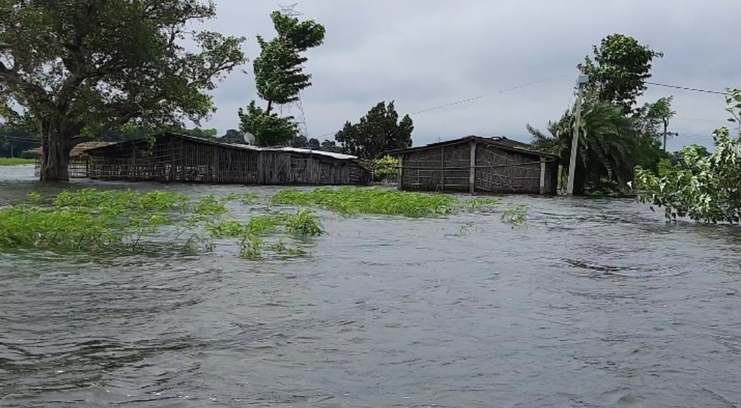 darbhanga news,  darbhanga latest news, flood in bihar,  bihar flood news,  situation of flood, बिहार में बाढ़, बाढ़ का दंश, मुख्यमंत्री नीतीश कुमार