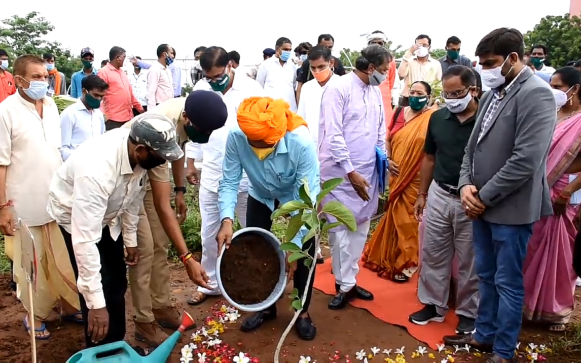 Celebration of tribal day in khedbrahma