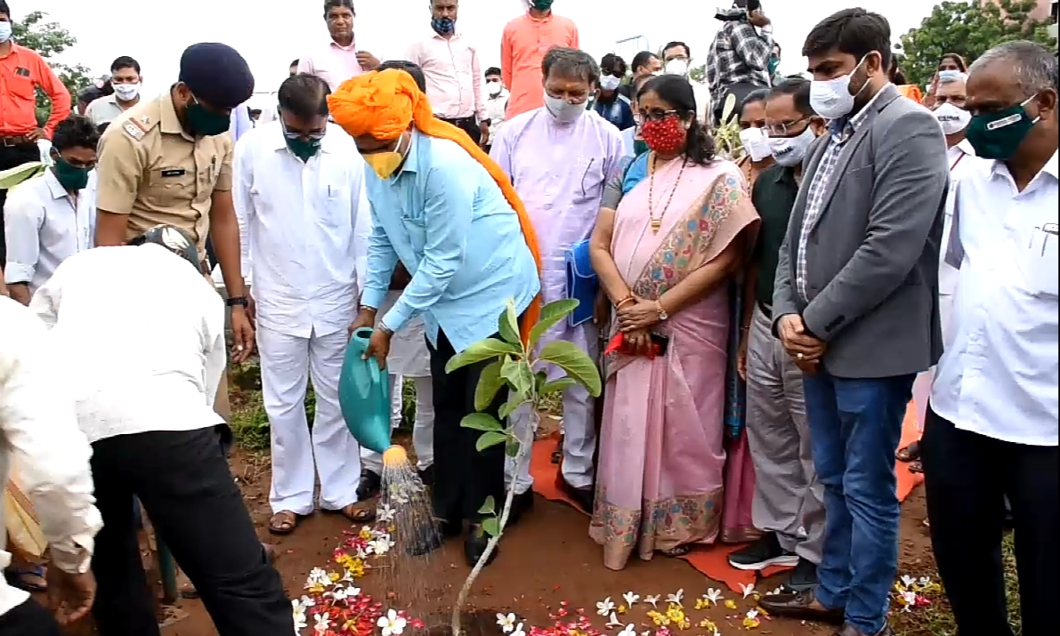 Celebration of tribal day in khedbrahma