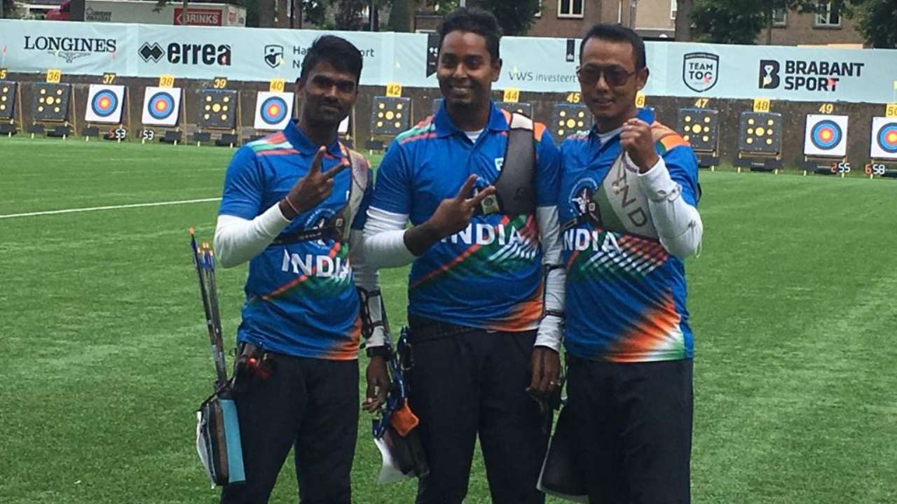 World Championship Archery, Netherlands, silver,  India