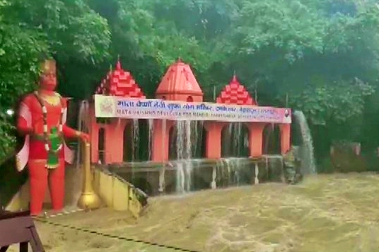 Dehradun's Tapkeshwar Temple flooded with Tamsa river water