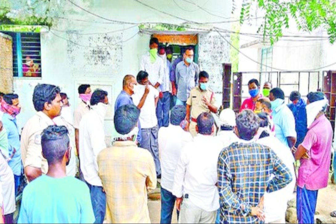 trading of tribal lands in mancherial district