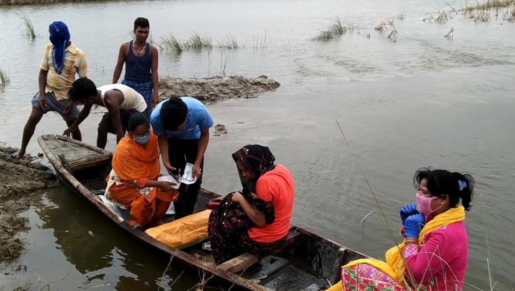 कुछ ऐसे गांव पहुंची मैरी एडलीन