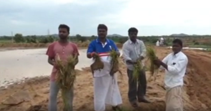 T venture manager attempt to occupy farmers land in malappuram village yadadri district