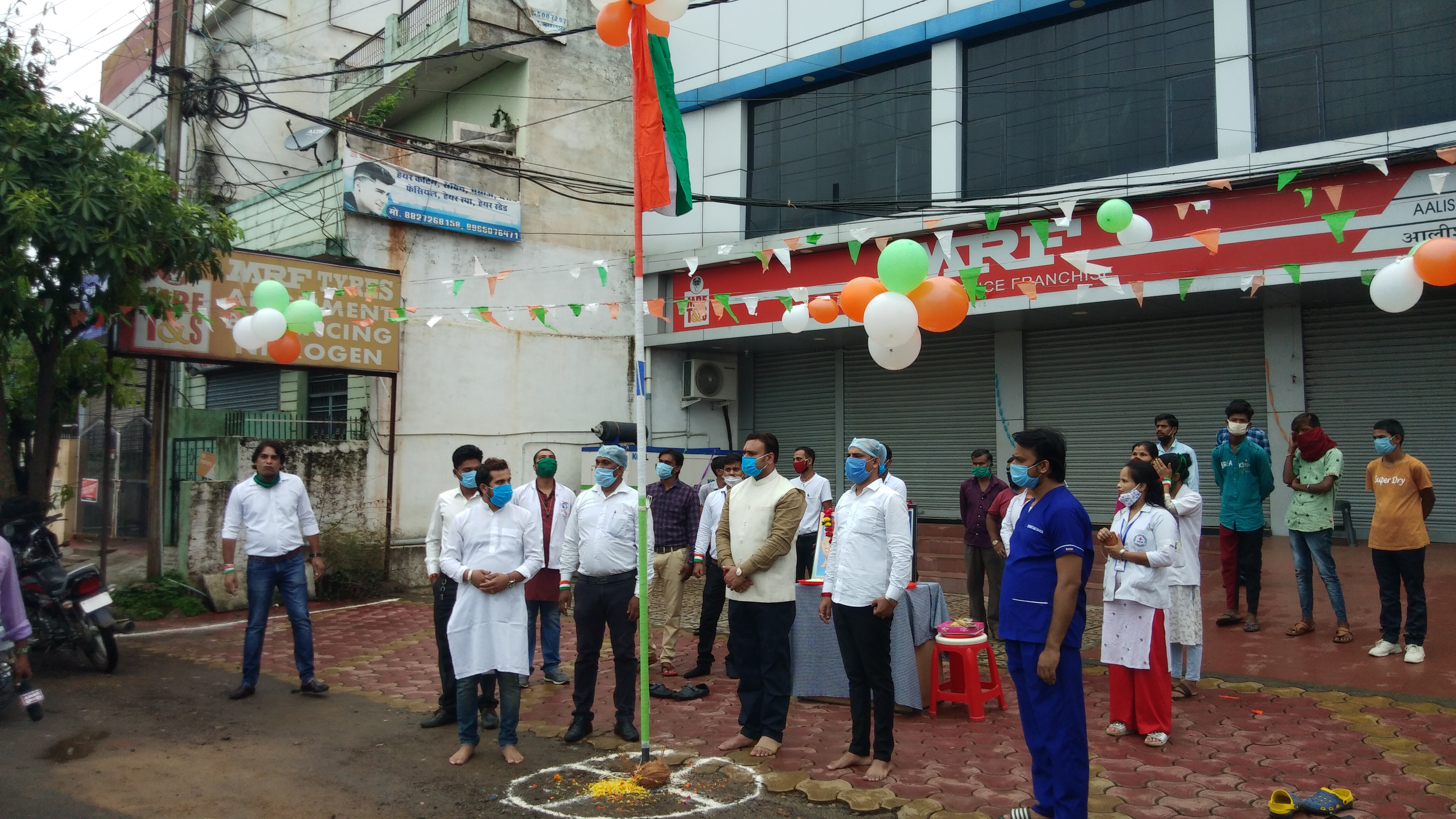 Independence Day Celebration all over Madhya Pradesh