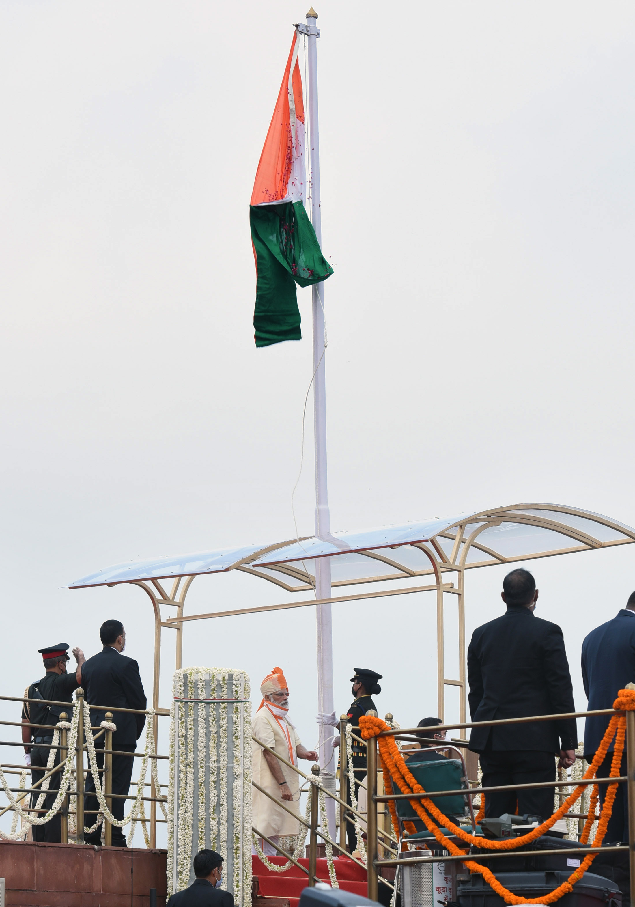 independence day celebrations at red fort