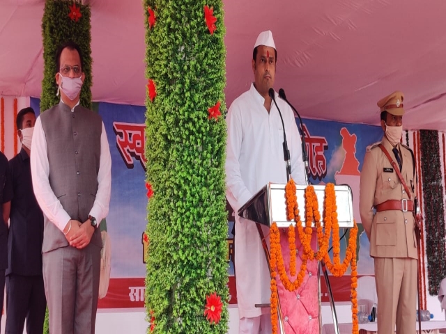 vikas-upadhyay-hoisted-flag-