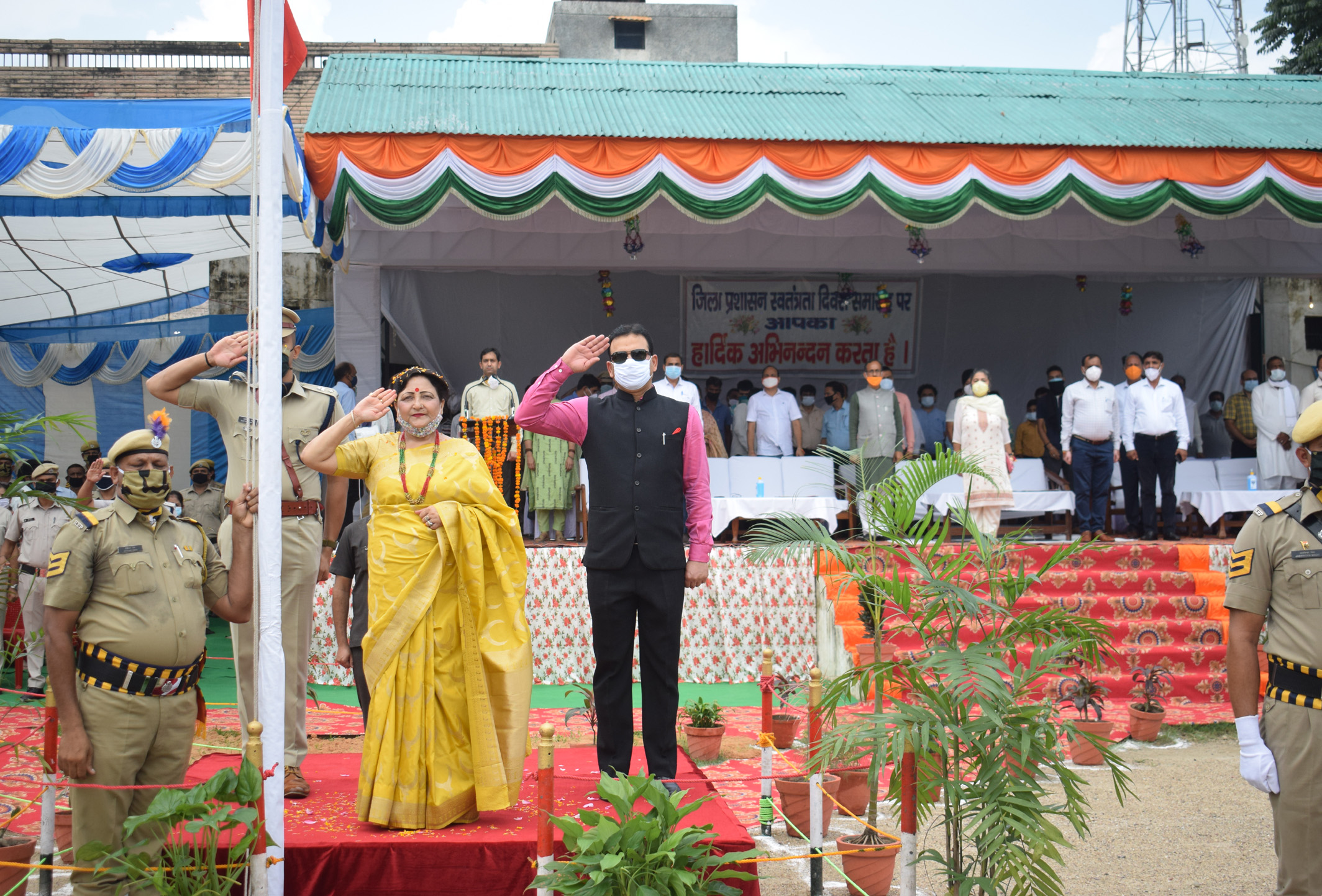 Independence day celebration held at district level in himachal