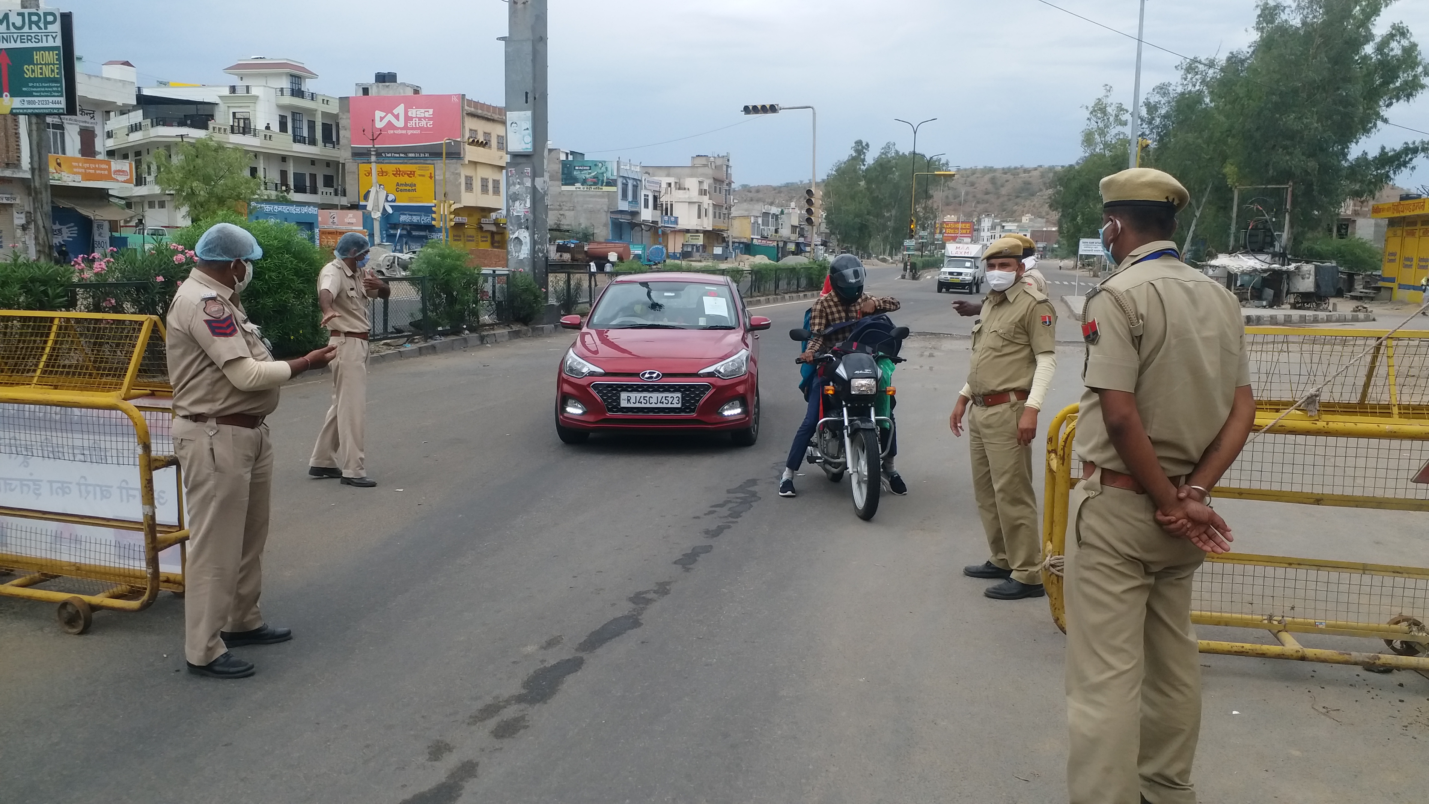 lockdown violation,  vehicles seized for lockdown violation in jaipur,  vehicles seized for lockdown violation,  jaipur police