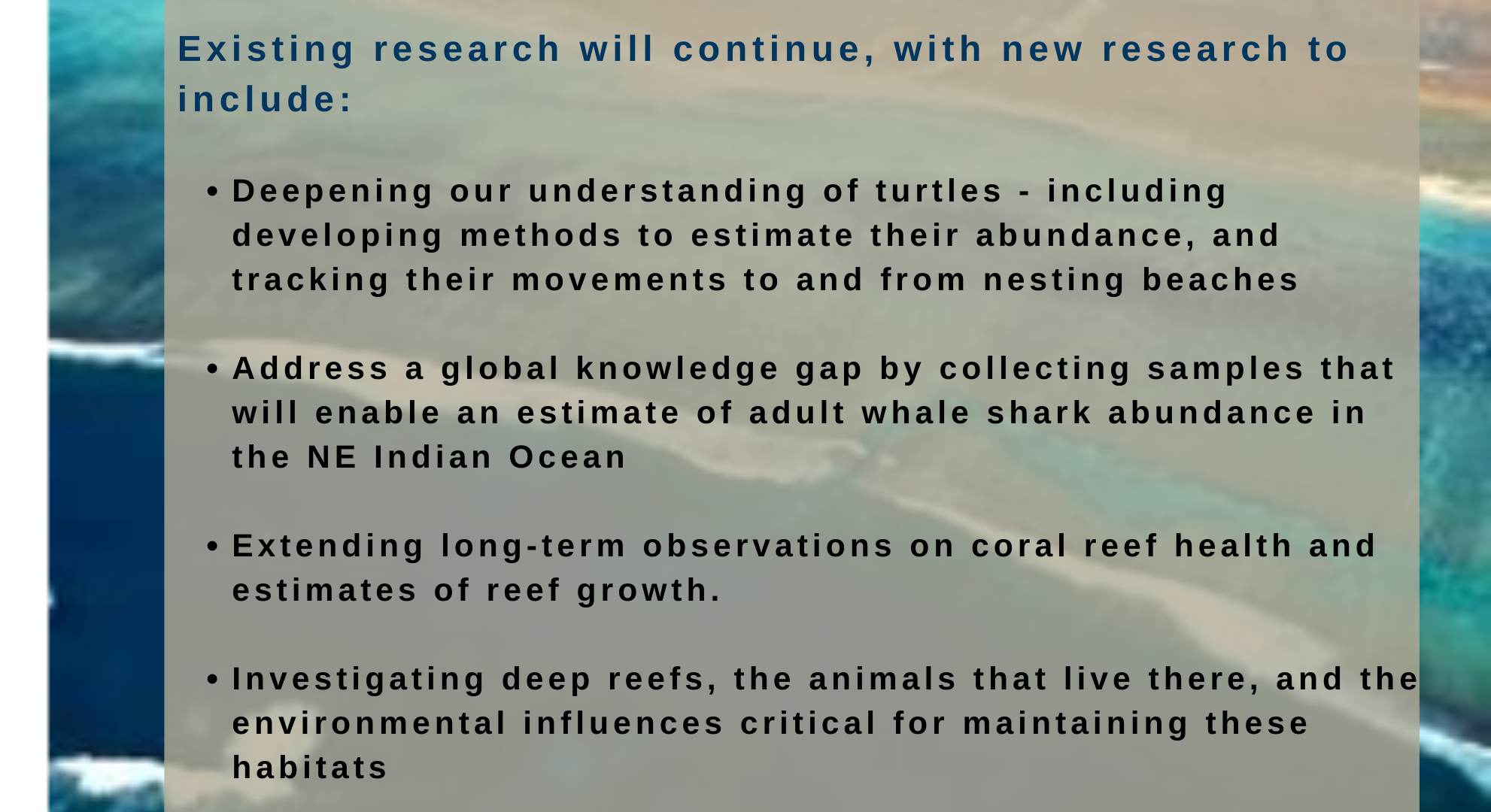 CSIRO Ningaloo Outlook overview ,Whale Shark research at Ningaloo reef