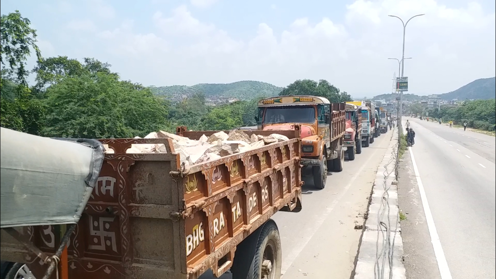 Jaipur Delhi Highway, बारिश न्यूज जयपुर