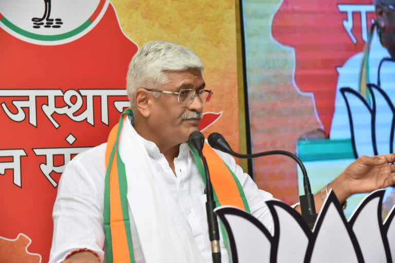 Union water resources minister Gajendra Singh Shekhawat