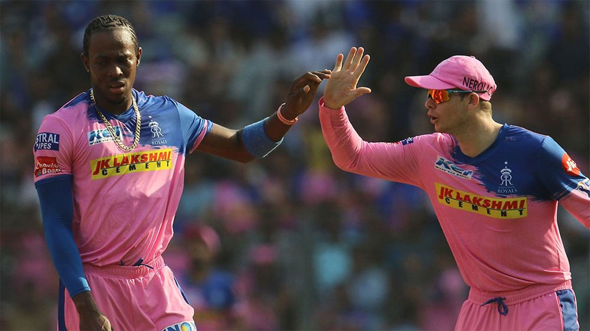 Rajasthan Royals, JOfra Archer, Steve Smith, IPL 2020