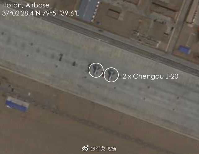 Border row: China deploys Stealth J-20 fighters in Hotan air base