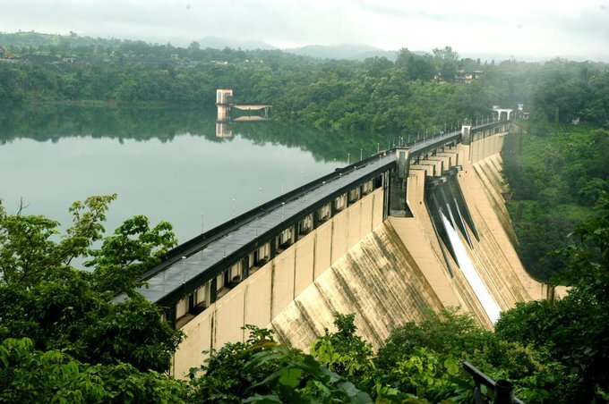 Agricultural fields and houses in Sunnala village of Belagavi are submerged as water