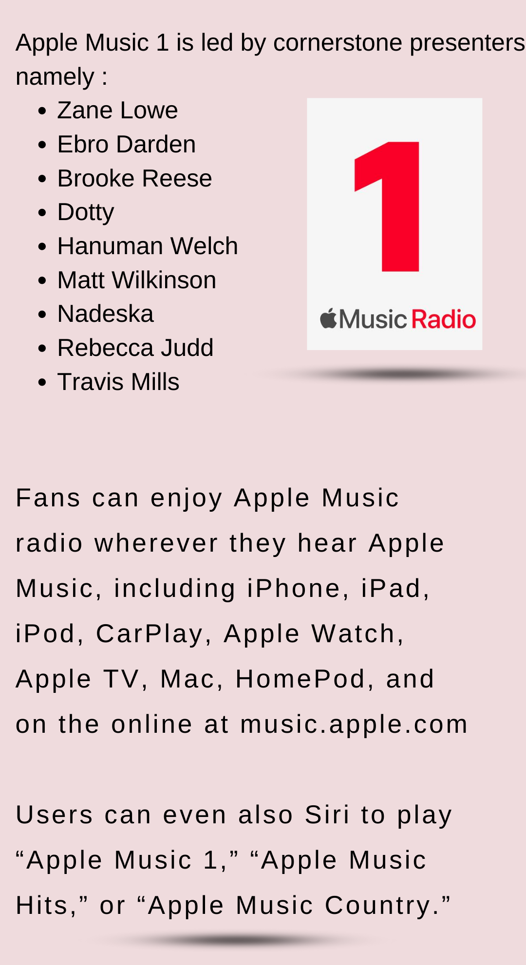 apple announces 2 new live radio stations,apple music 1