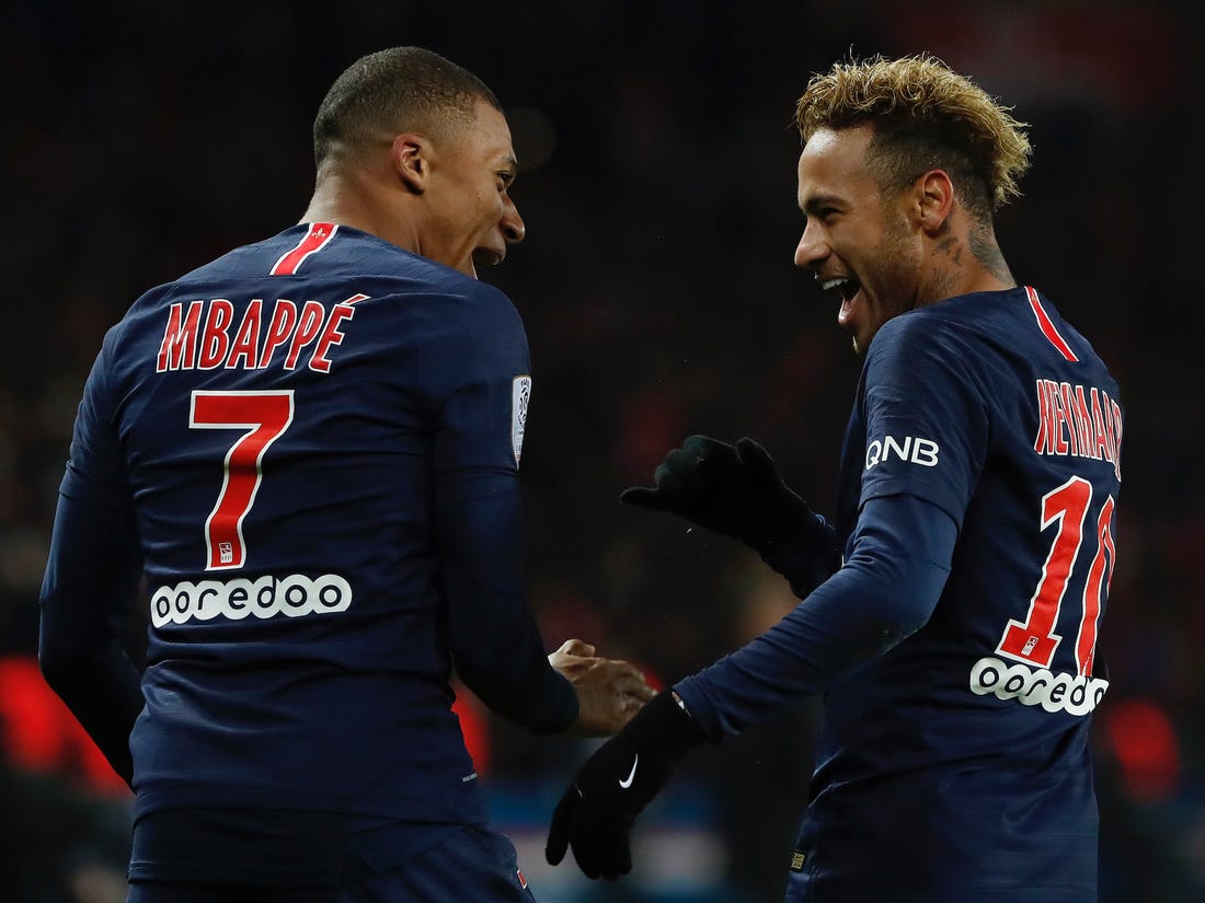 Mbappe and neymar