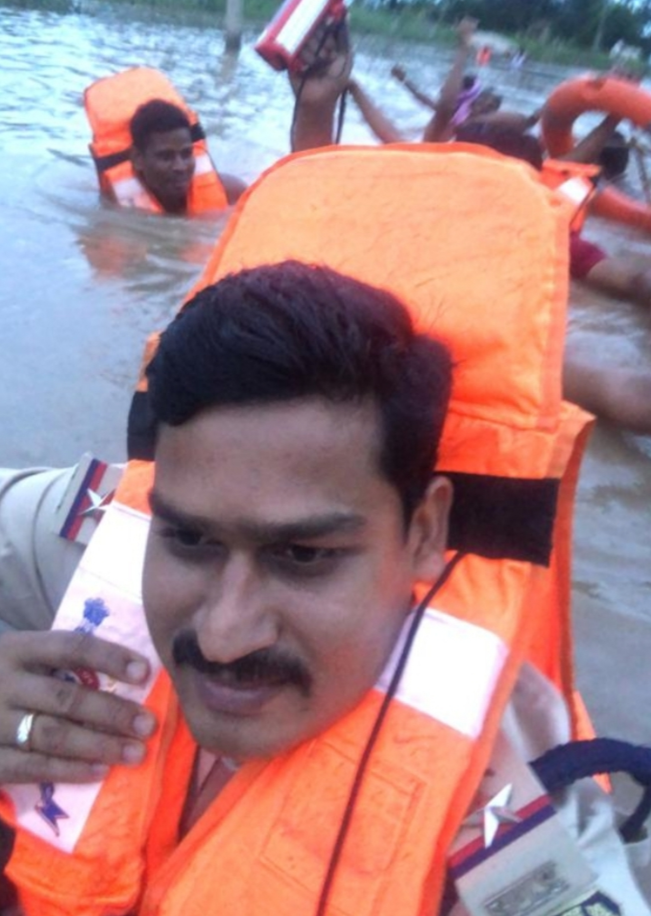 Flood situation in Takhatpur