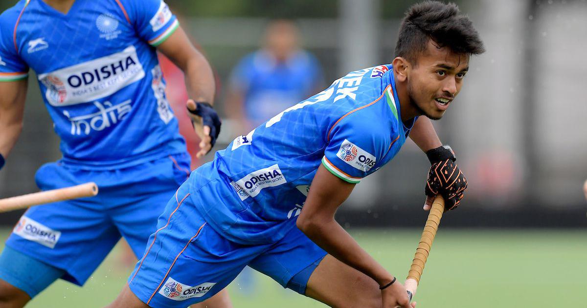 Indian Men's Hockey Team Midfielder Vivek Sagar Prasad