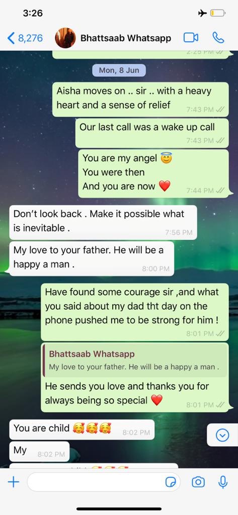 Mahesh Bhatt, Rhea Chakraborty's viral WhatsApp chat