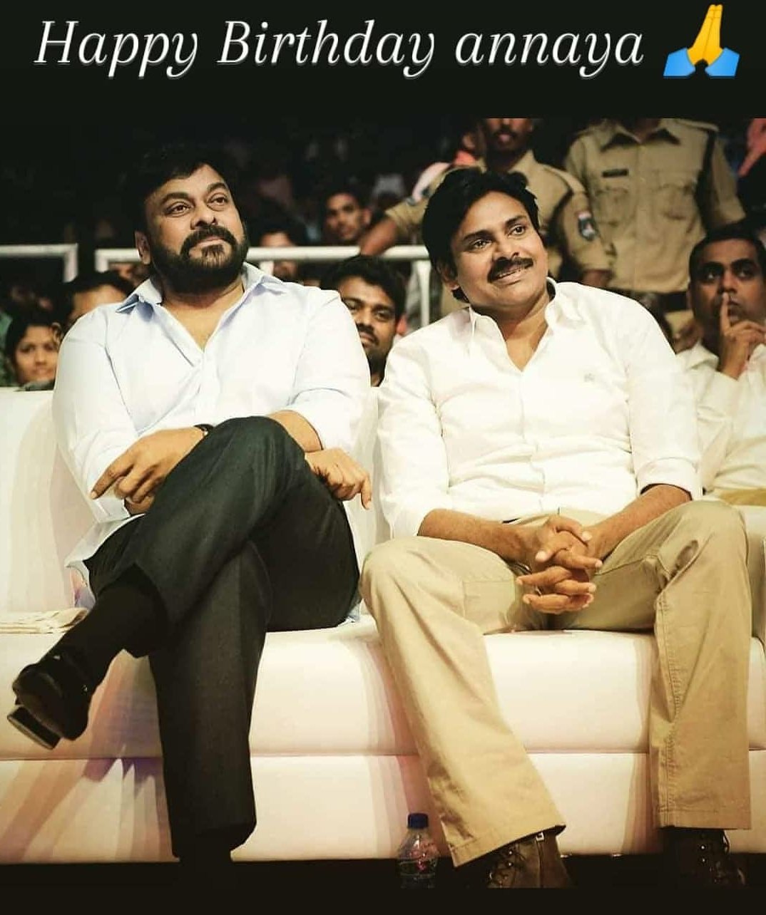 Pawan Kalyan wishes Chiranjeevi