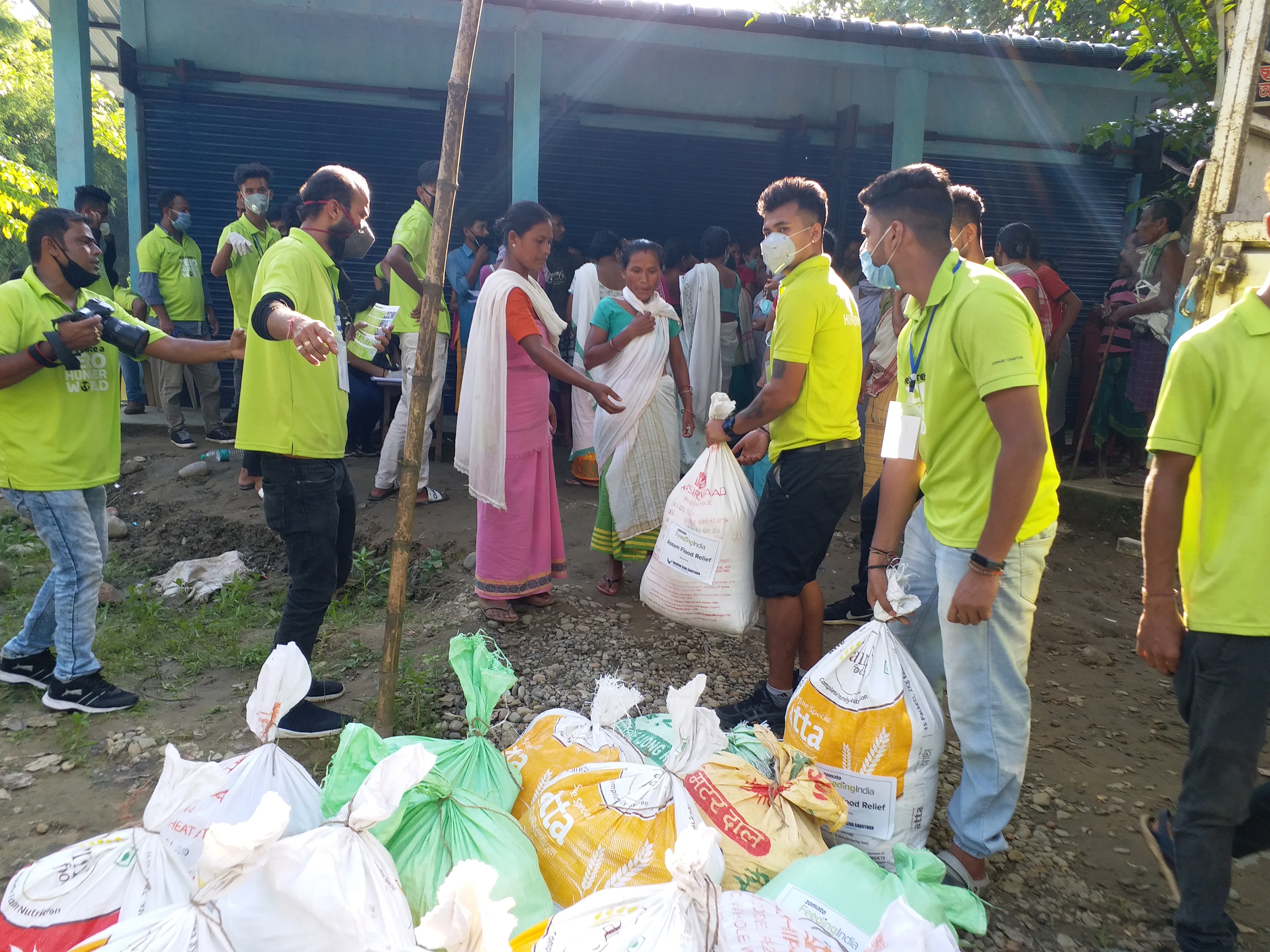 flood relief distribution