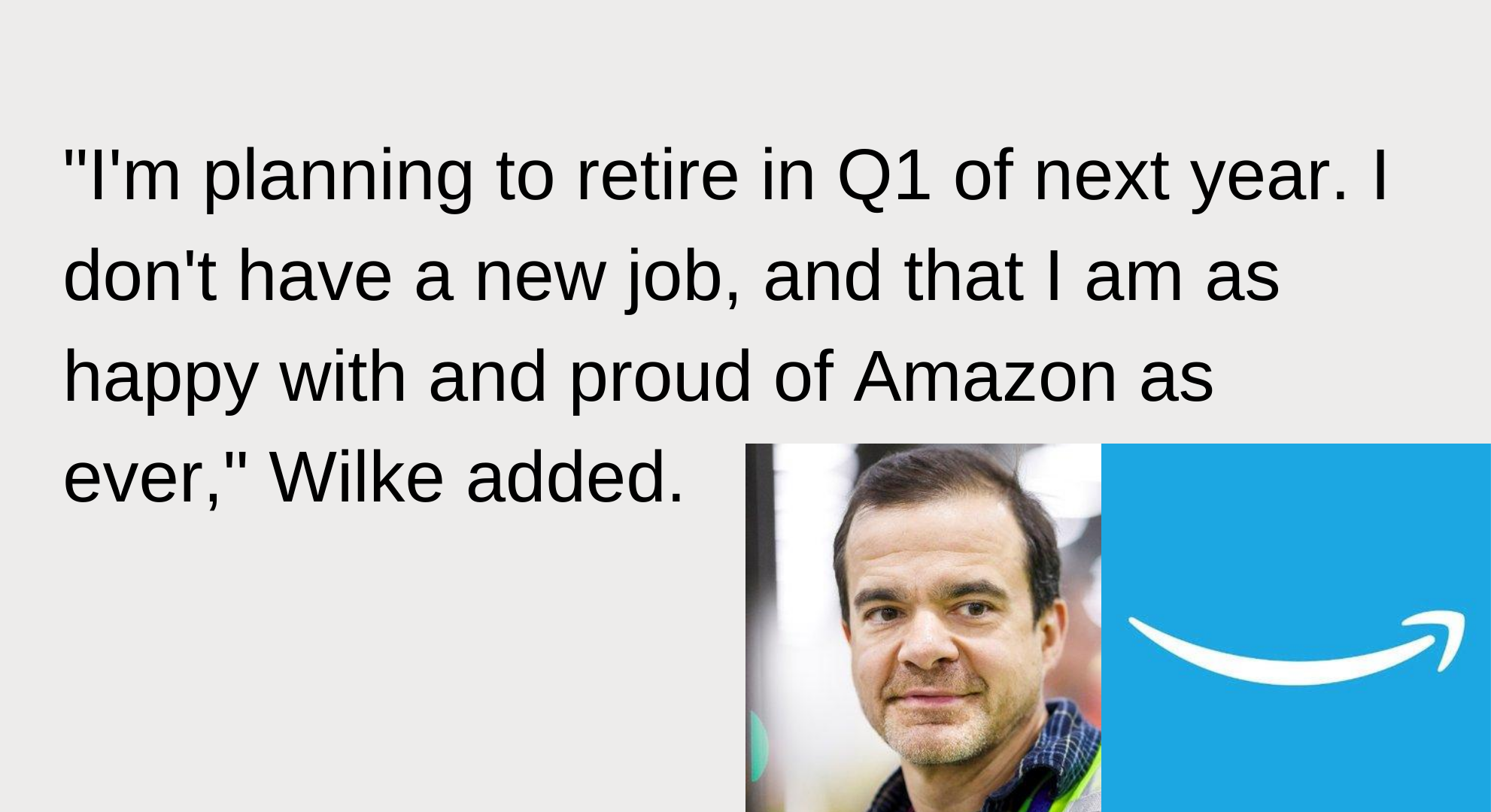 Jeff Wilke, Amazon