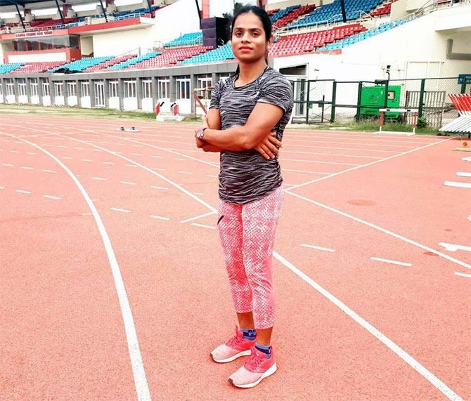 Dutee Chand, Arjuna Award