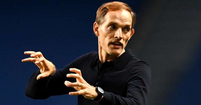 Paris Saint Germain boss Thomas Tuchel