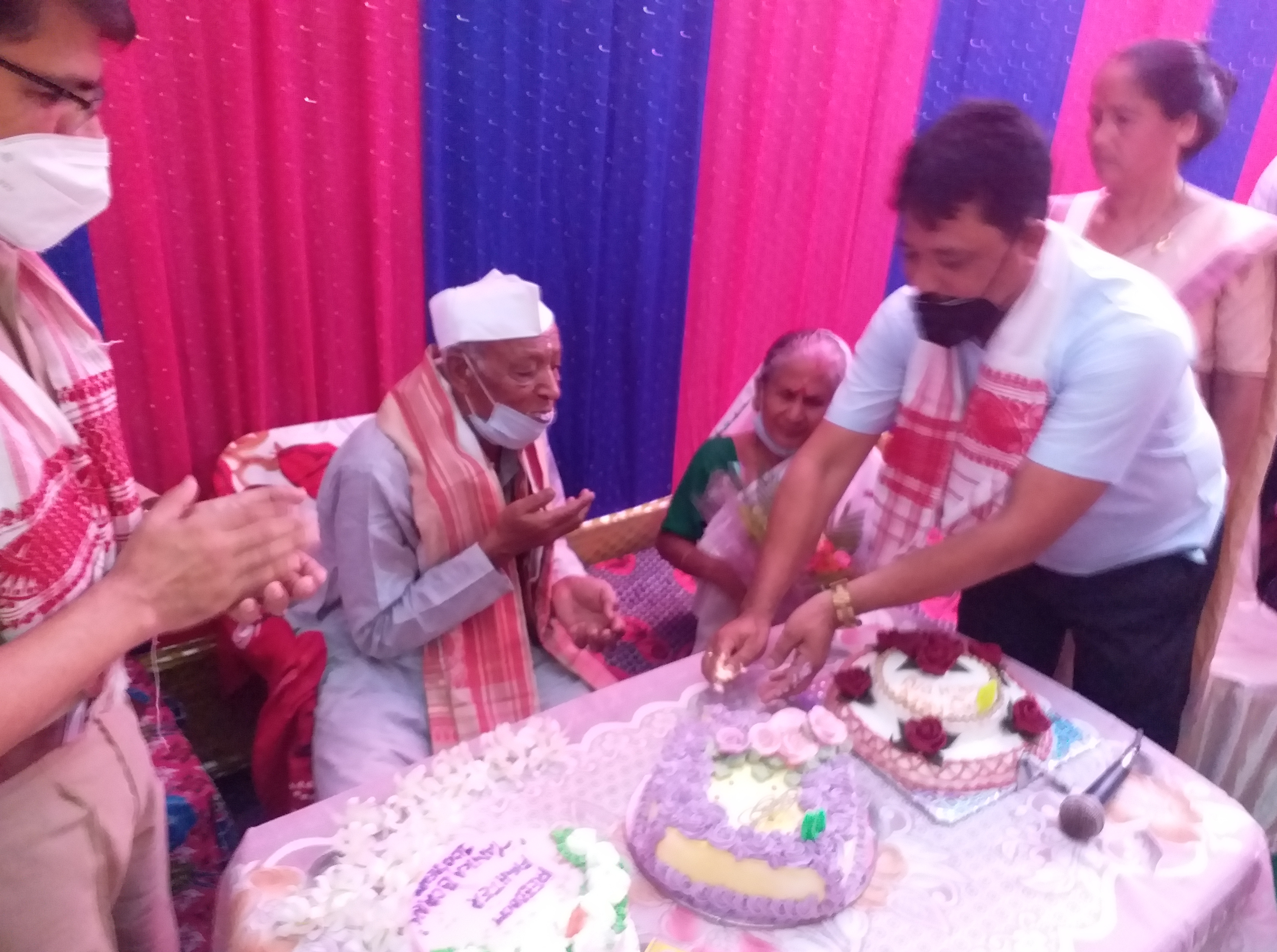 100 years Birthday Celebretion freedom fighter Tanka bora in Demaji