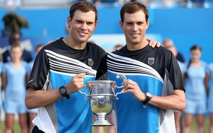 Twins Bob, Mike Bryan