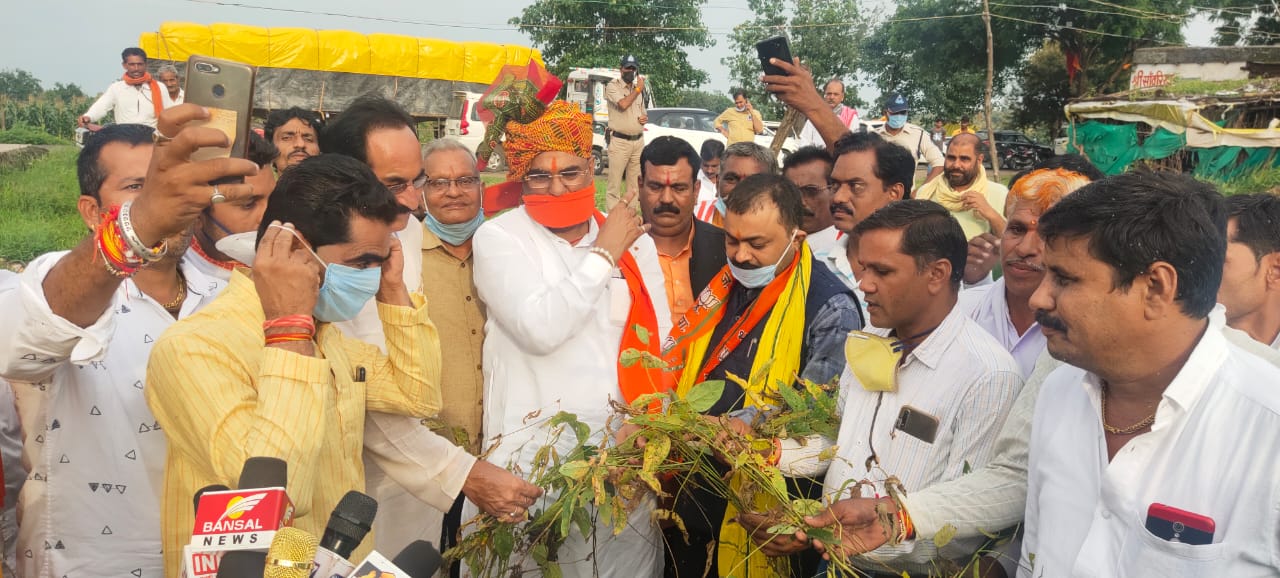 Agriculture Minister Kamal Patel