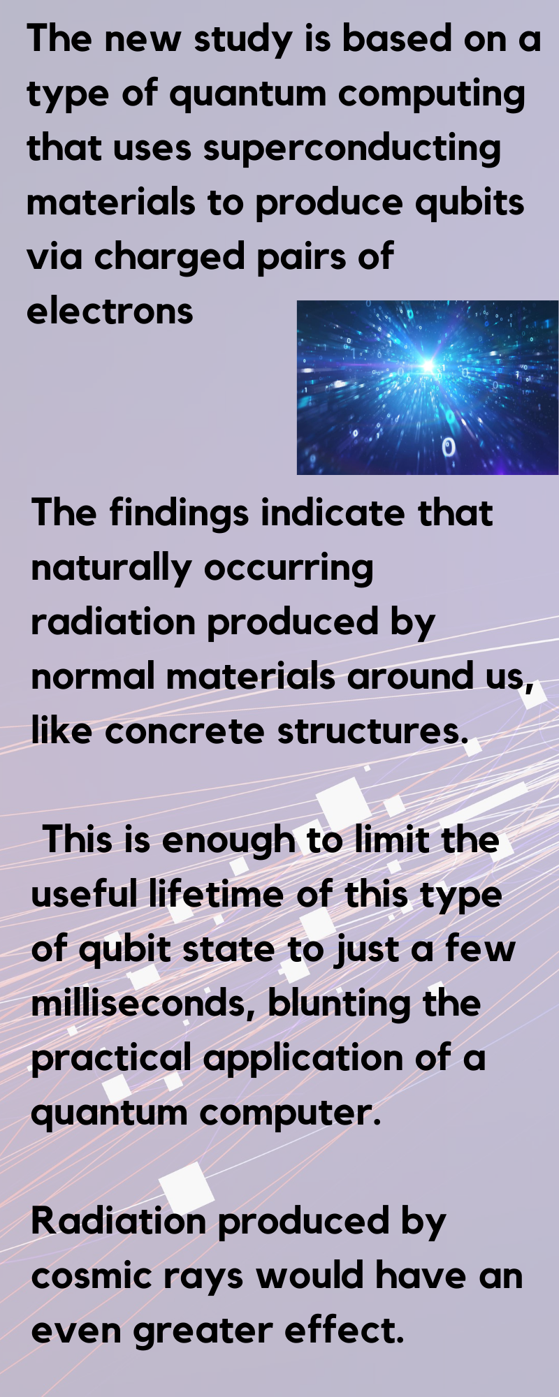 quantum computers,cosmic rays