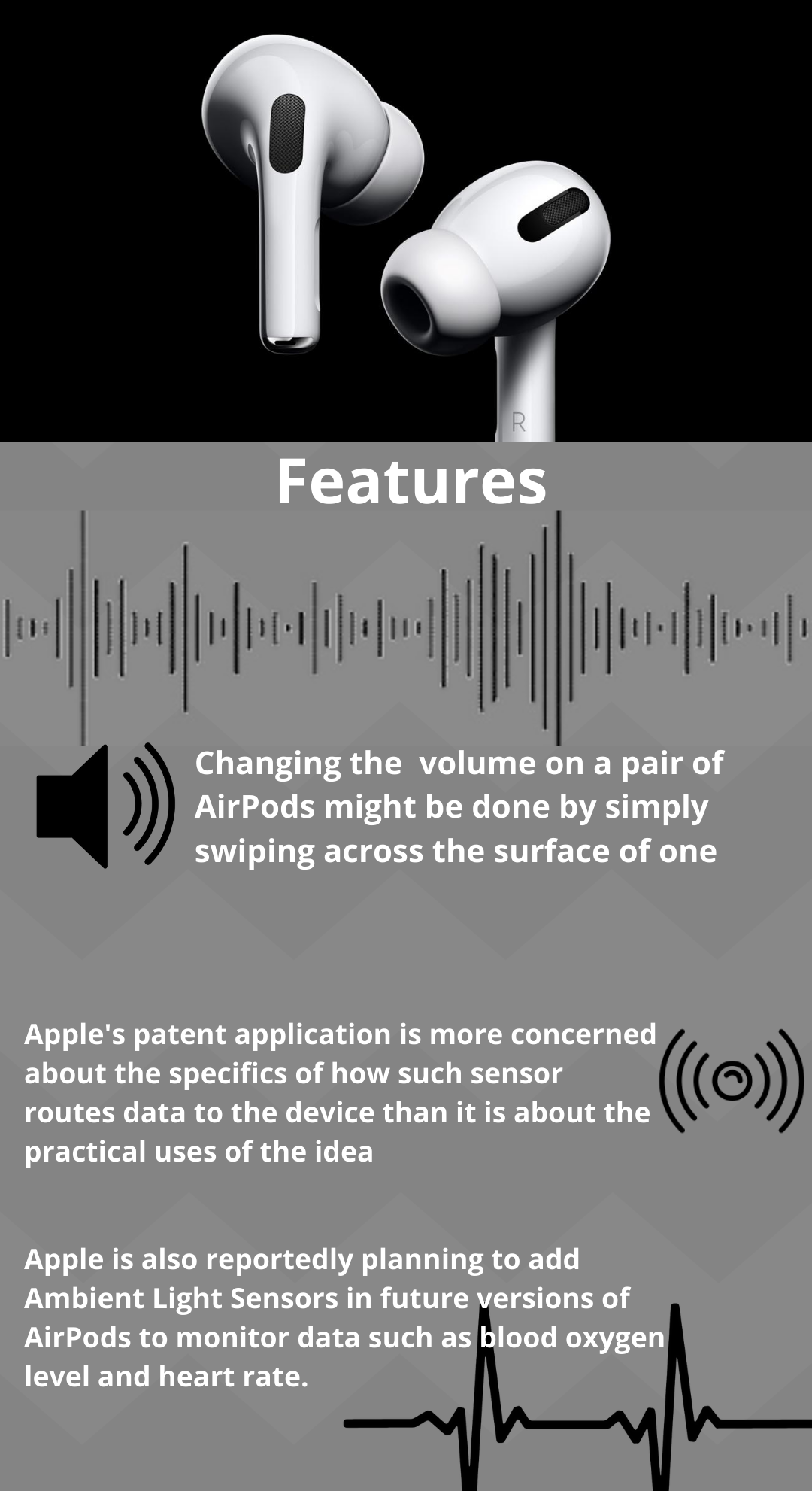 features of apple airpods,Apple future airpods