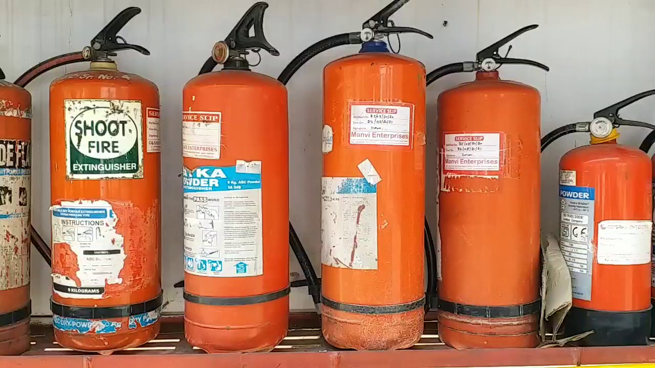 क्वॉरेंटाइन सेंटरों में आग से बचने के समाधान,  fire extinguishers to avoid fire in jaipur