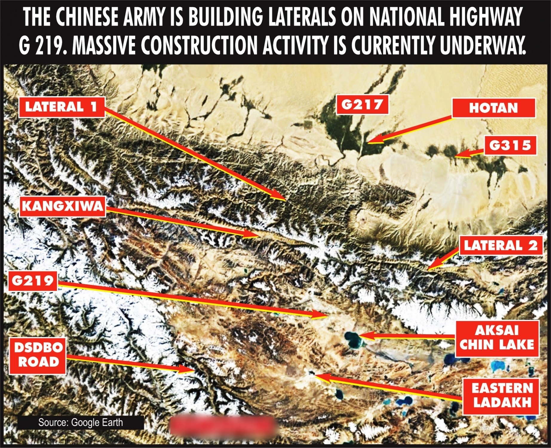 Chinese Army starts massive construction work to keep an eye on India