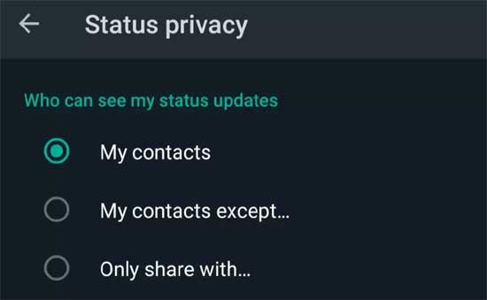 SEVEN SECURITY TIPS FOR PRIVACY SETTINGS IN WHATSAPP