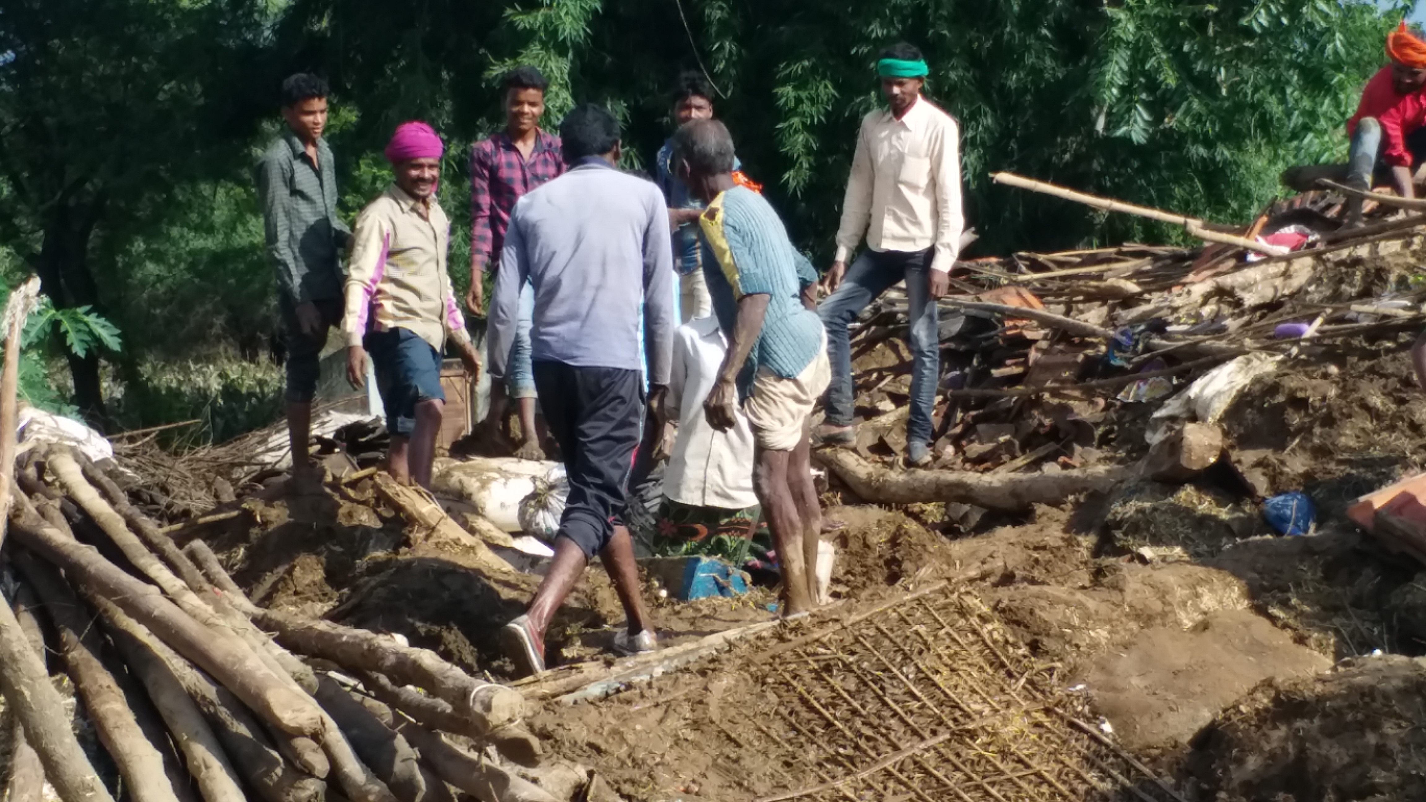 Disaster spread in Chhindwara after rain