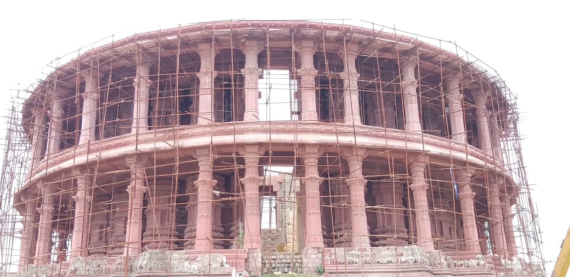 Jain temple construction